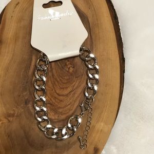 Fashion Silver Chain Link Bracelet